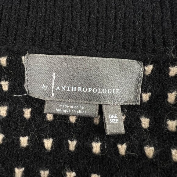 Anthropologie Oversized Sweater Vest Boxy Preppy Vintage Inspired Retro 80s 90s - Picture 6 of 10